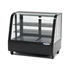 Vitrina Pastelera Sobremesa 100 Lts Negra - Bozzo 1