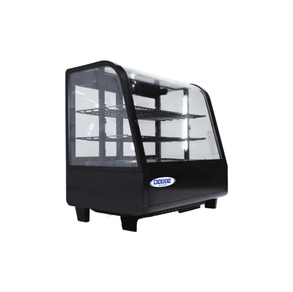 Vitrina Pastelera Sobremesa 100 Lts Negra - Bozzo 7