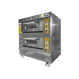 Horno de Piso a Gas GLP 2 Camaras 40X60 cm Amarillo - Kitchenette 1