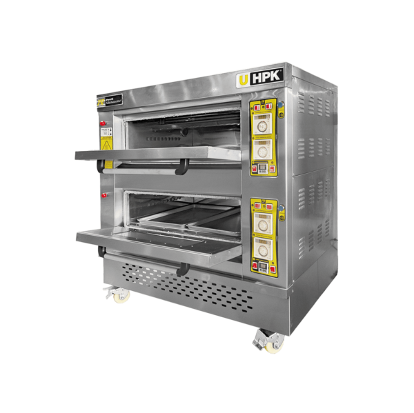 Horno de Piso a Gas GLP 2 Camaras 40X60 cm Amarillo - Kitchenette 2