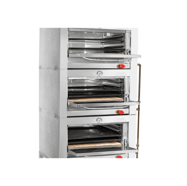 Horno 3 Camaras 65X65cm GLP - Ticgas 3