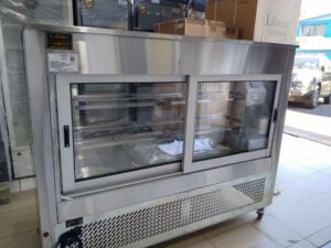 Meson Refrigerado Curvo 1,5mt Termopanel sin Bodega - Cousiño 7