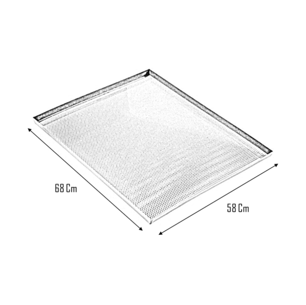 Bandeja de Aluminio Perforada 58x68cm - Cainco 3