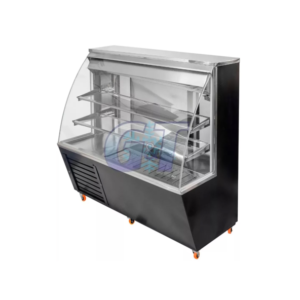 Meson Refrigerado Curvo con Bodega 1,2 mt - GyT 1