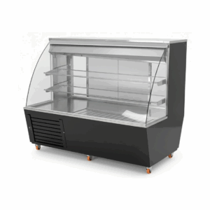 Meson Refrigerado Curvo con Bodega 1,2 mt - GyT 6