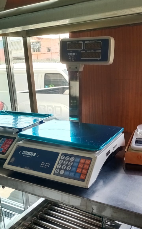 Balanza Digital Visor Aereo 40 Kg - Bozzo 6