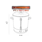 Hervidor De Agua 30 Lts - Maigas 4