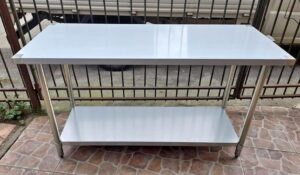 Meson De Trabajo Central 150x60x85 cm - Bozzo 4