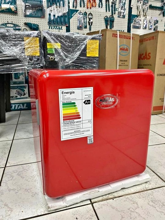 Minibar Retro 47 Lts Rojo - Maigas 7
