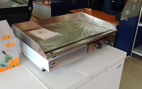 Plancha Churrasquera Electrica Sobremesa Lisa 73X50X23Cm - Bozzo 6