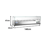 Salsera Sobremesa 6 Dep 140Cm - Bozzo 9