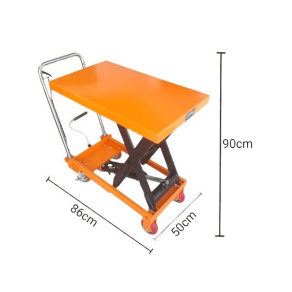 Mesa Elevadora Hidraulica 300 Kg - Bozzo 6