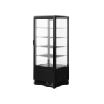 Vitrina Pastelera Vertical Sobremesa 98 Lts Negra - Bozzo 1