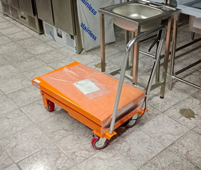 Mesa Elevadora Hidraulica 300 Kg - Bozzo 7