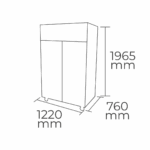 Refrigerador-Industrial-2-Puertas-de-Acero-1.000-Litros-Maigas 4