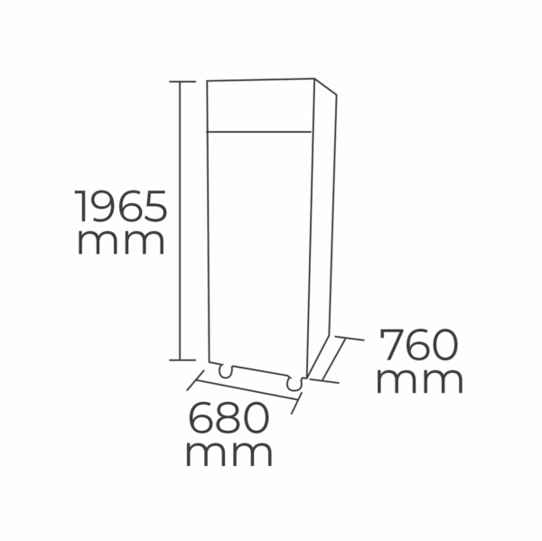 Refrigerador-Industrial-500-Litros-1-Puerta-Acero-Frio-Forzado-Maigas 5