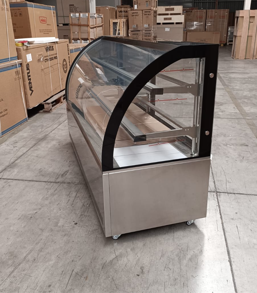Vitrina Pastelera Curva 2 mts - Maigas 6