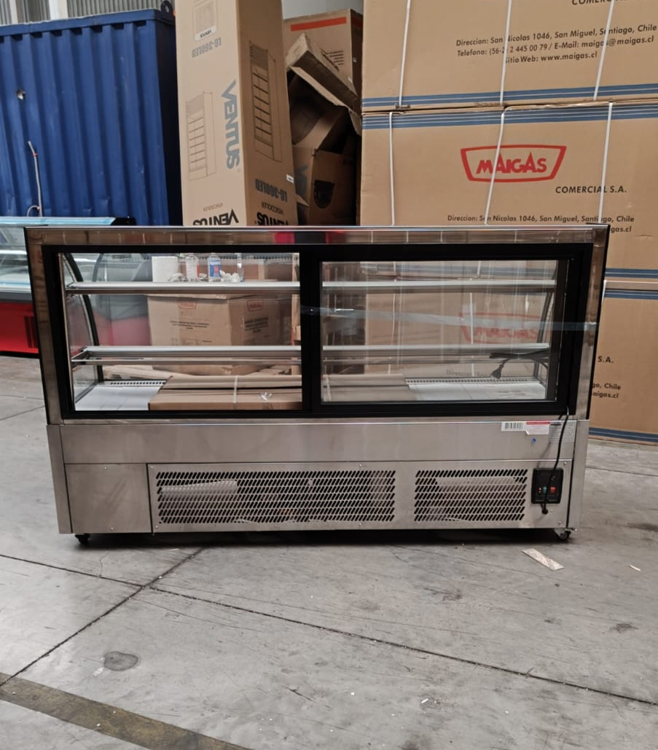 Vitrina Pastelera Curva 2 mts - Maigas 7