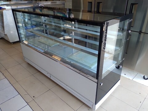 Vitrina Pastelera Recta 2 mts - Bozzo5