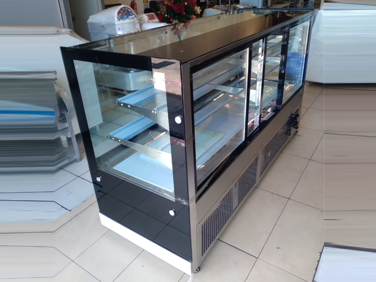 Vitrina Pastelera Recta 2 mts - Bozzo7