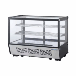 Vitrina Pastelera Sobremesa 160 Lts Negra - Bozzo 1