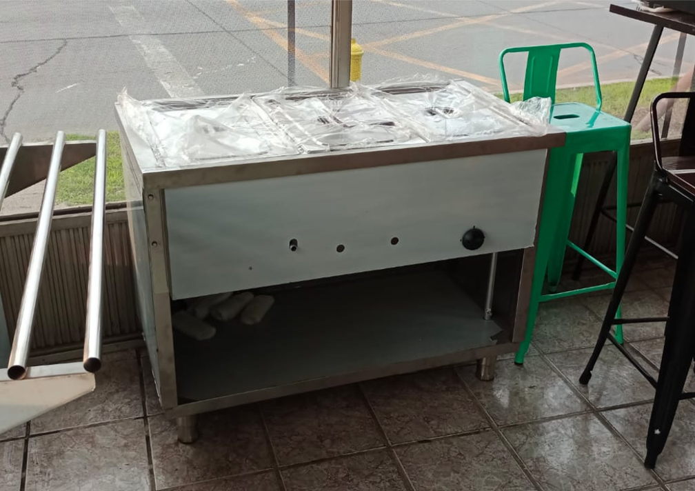 Baño María Modular 3 Dep A Gas Licuado - Maigas 5