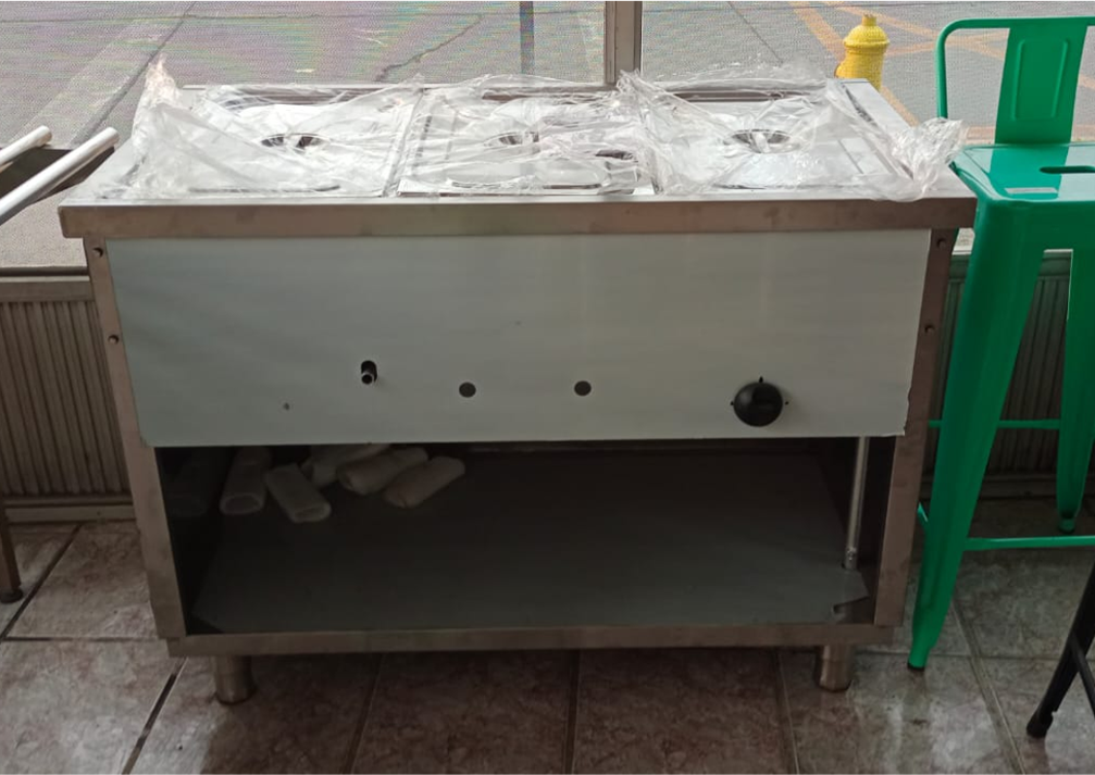 Baño María Modular 3 Dep A Gas Licuado - Maigas 7