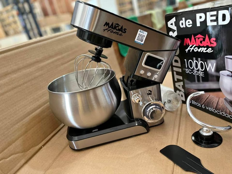 Batidora Pastelera 5 Lts Lorenzza Gris (Techo Plano) - Maigas 5