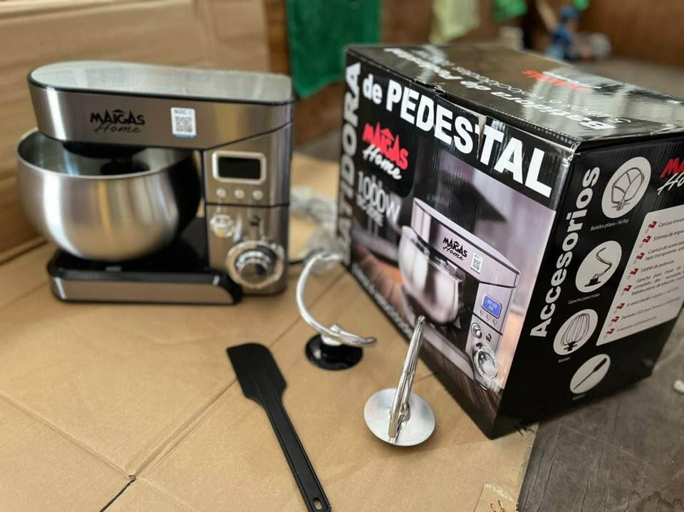 Batidora Pastelera 5 Lts Lorenzza Gris (Techo Plano) - Maigas 6