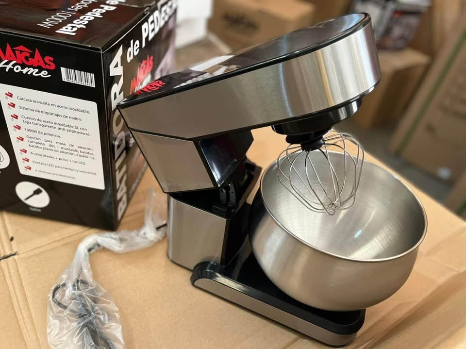 Batidora Pastelera 5 Lts Lorenzza Gris (Techo Plano) - Maigas 7