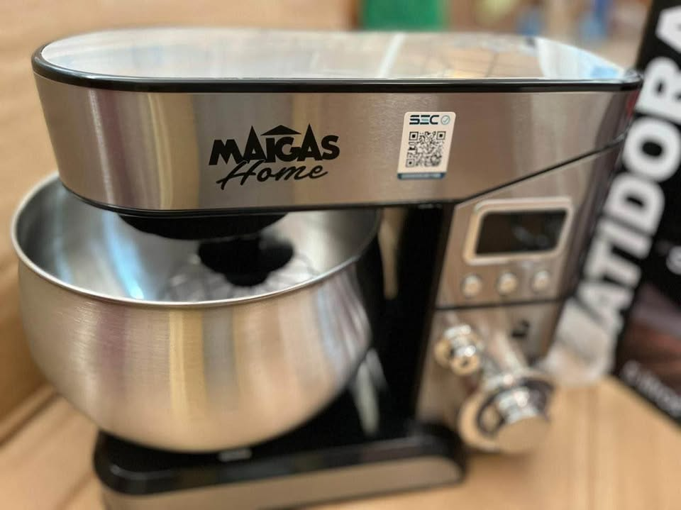 Batidora Pastelera 5 Lts Lorenzza Gris (Techo Plano) - Maigas 8