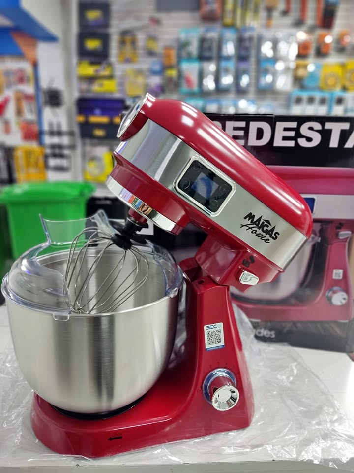 Batidora Pastelera 5 Lts Lorenzza Roja (Techo Redondo) - Maigas 1
