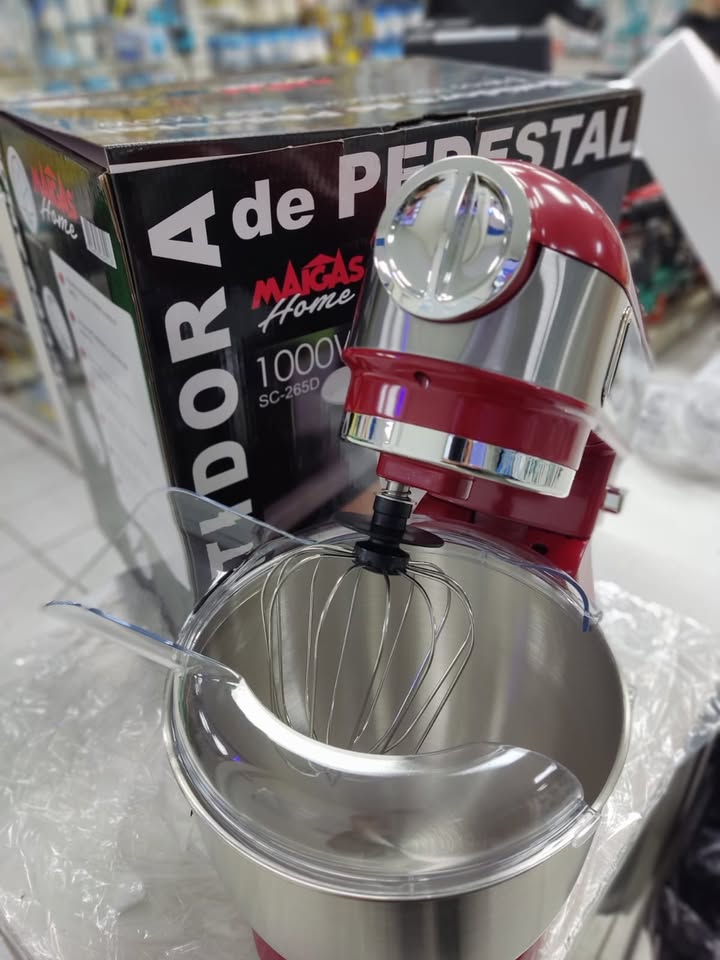 Batidora Pastelera 5 Lts Lorenzza Roja (Techo Redondo) - Maigas 6