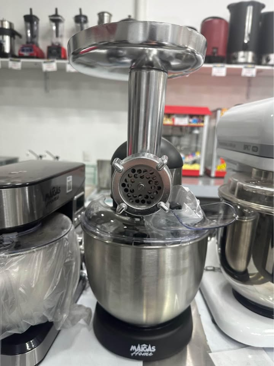 Batidora Pastelera 5 Lts + Molino De Carne Lorenzza Negra - Maigas 5