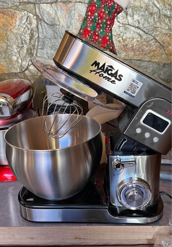 Batidora Pastelera 7 Lts Lorenzza Gris (Techo Plano) - Maigas 7