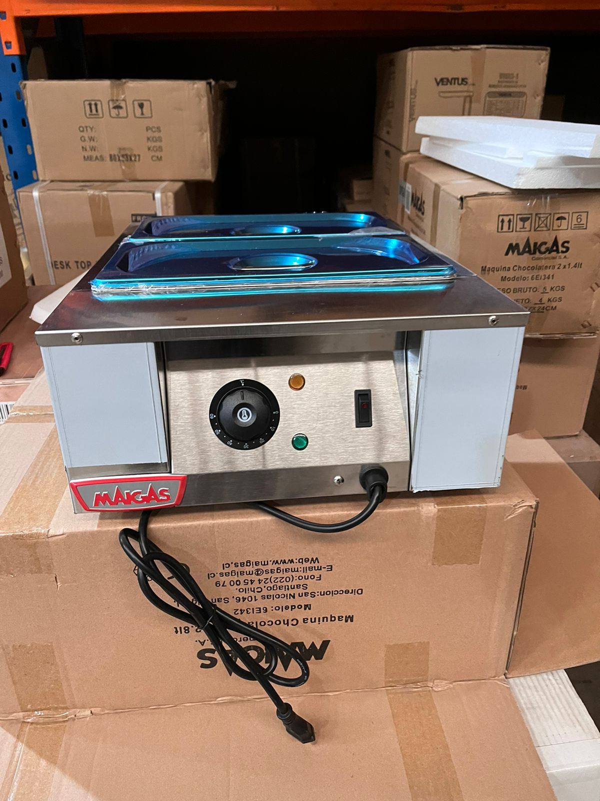 Chocolatera 2 Dep. 2.8 Lts - Maigas 2