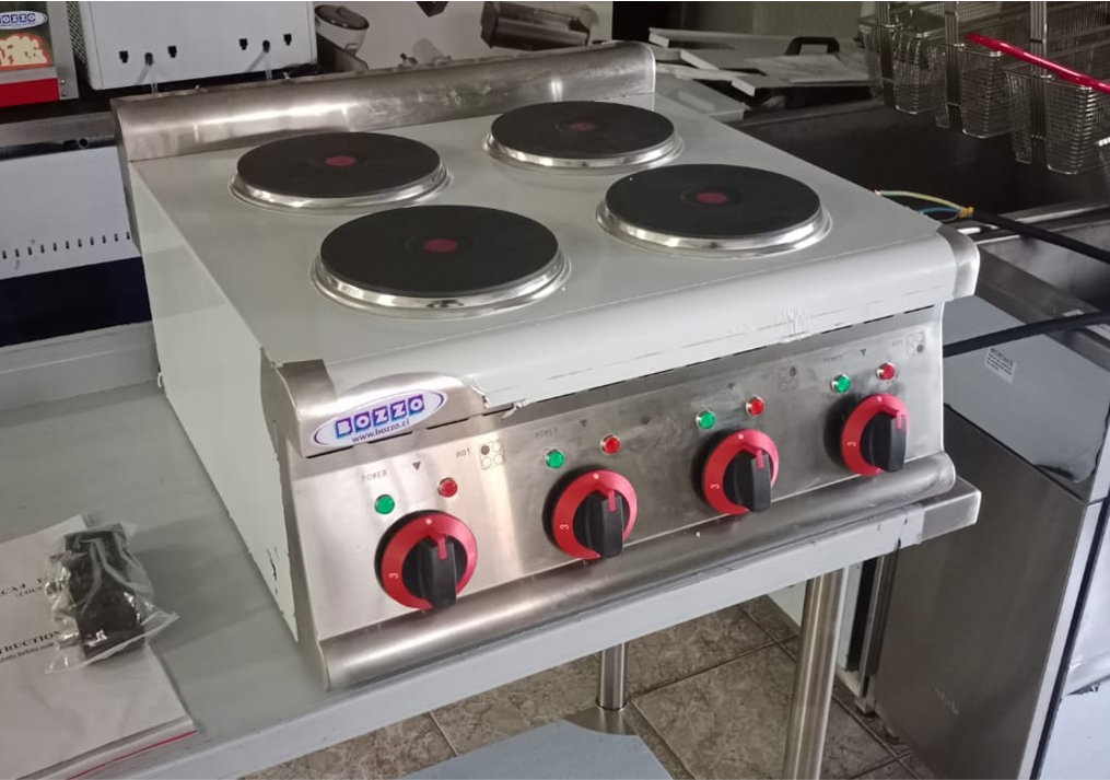 Cocina Encimera Electrica 4 Platos - Bozzo 8