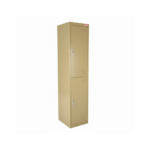 Locker 1 Cuerpo 2 Puertas con Repisas, Espejo y Barra Colgadora - Maigas 9