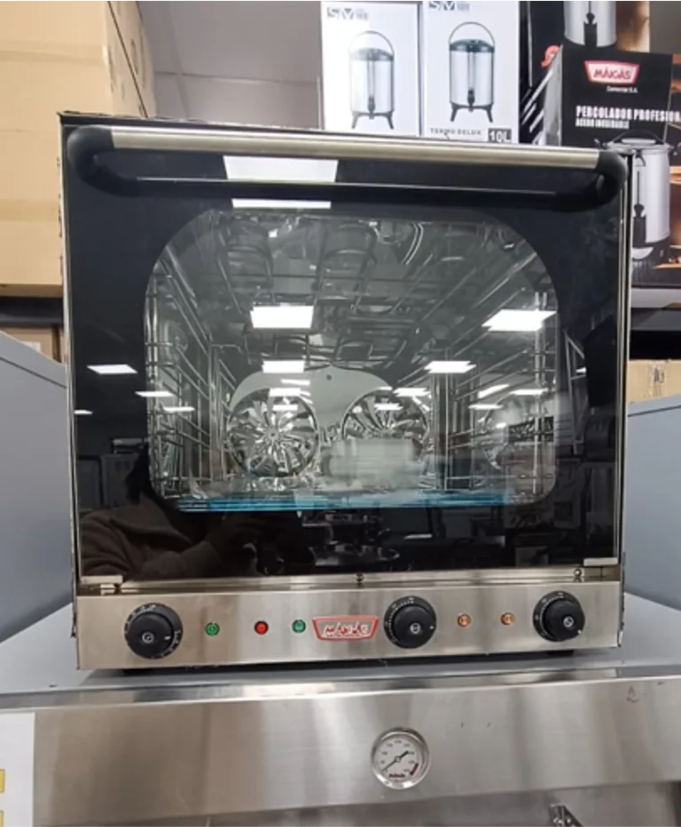 Horno Convector Electrico 4 Bandejas Con Humf. - Maigas 12