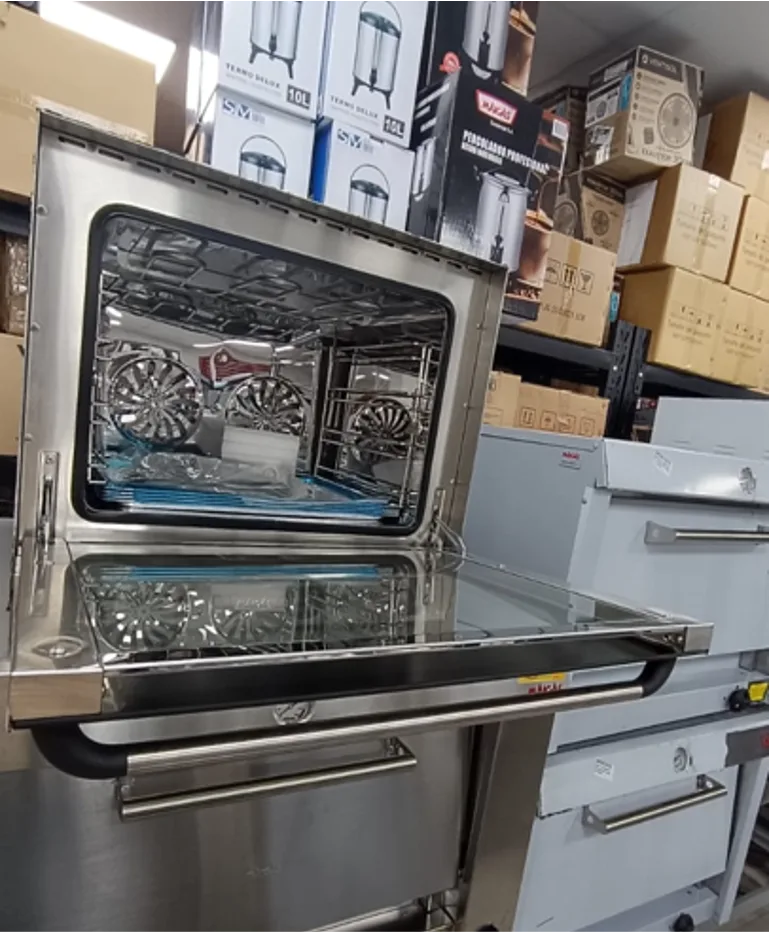 Horno Convector Electrico 4 Bandejas Con Humf. - Maigas 13