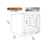 Horno Convector Electrico Sobremesa Digital 4 Bandejas 43x35cm - Maigas 5