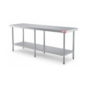 Meson de Trabajo Central 190x60x85cm 100% Acero Inox - Maigas 1