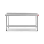 Meson de Trabajo Mural 140x60x85cm 100% Acero Inox - Maigas 2