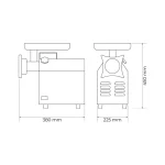 Moledora de carne140 Kgh - Maigas 4