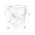 Revolvedora 25 Kg - Bozzo 9