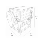 Revolvedora 7 Kg - Bozzo 14