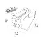 Sobadora Electrica Sobremesa 40 cm - Maigas 4