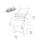 Sobadora de Pedestal 60cm 3 Hp - Maigas 3