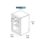 Visicooler 120 Lts Frio Forzado - Maigas 6