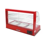 Vitrina de Calor 3 Bandejas Roja - Bozzo 7